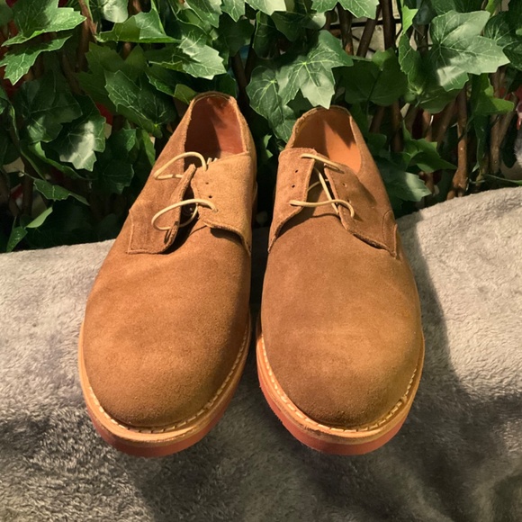 Allen Edmonds Men’s Boon Saddle Suede Plain Toe Men’s Shoe in  9D - Picture 5 of 11